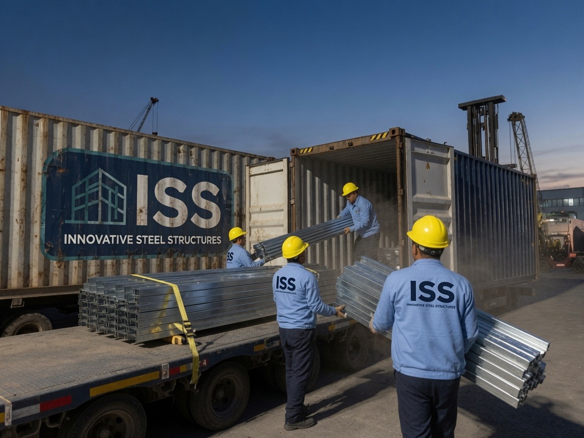 Phase 1 — ISS branded containers loading from Texas for export